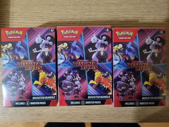 Pokémon Scarlet & Violet Destined Rivals Booster Bundle x3