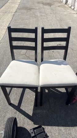 4 Dining chairs