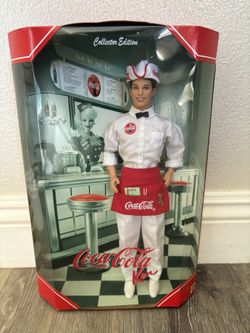 Barbie Mattel Coca Cola Ken Doll - 25678 - COLLECTOR EDITION