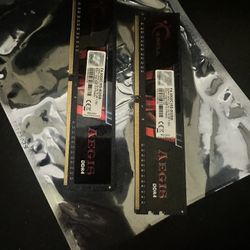 (2) G. Skill Aegis 8gb Ram Cards