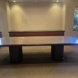 Conference Table, Glass Top