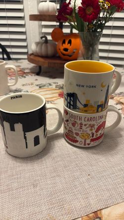Starbucks mugs
