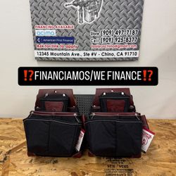 (B8060)OCCIDENTAL LEATHER OxuyLights Fastener Bag w/ Double Outer Bag(EACH)**(FINANCIAMOS/WE FINANCE)**