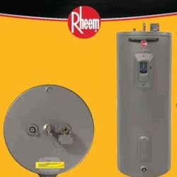 electric water heater 55 gallons NEW OPEN BOX ITEM WITH DENTS 
Gladiator 55 Gal. Tall4500/4500-Watt NEW OPEN BOX ITEM WITH MINOR DENTS 