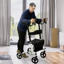Stand Up Rolling Walker With Seat - Brand New - Never Used!