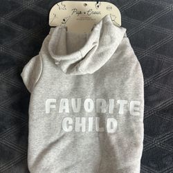 New Dog Hoodie Size Small and medium $5 Each 