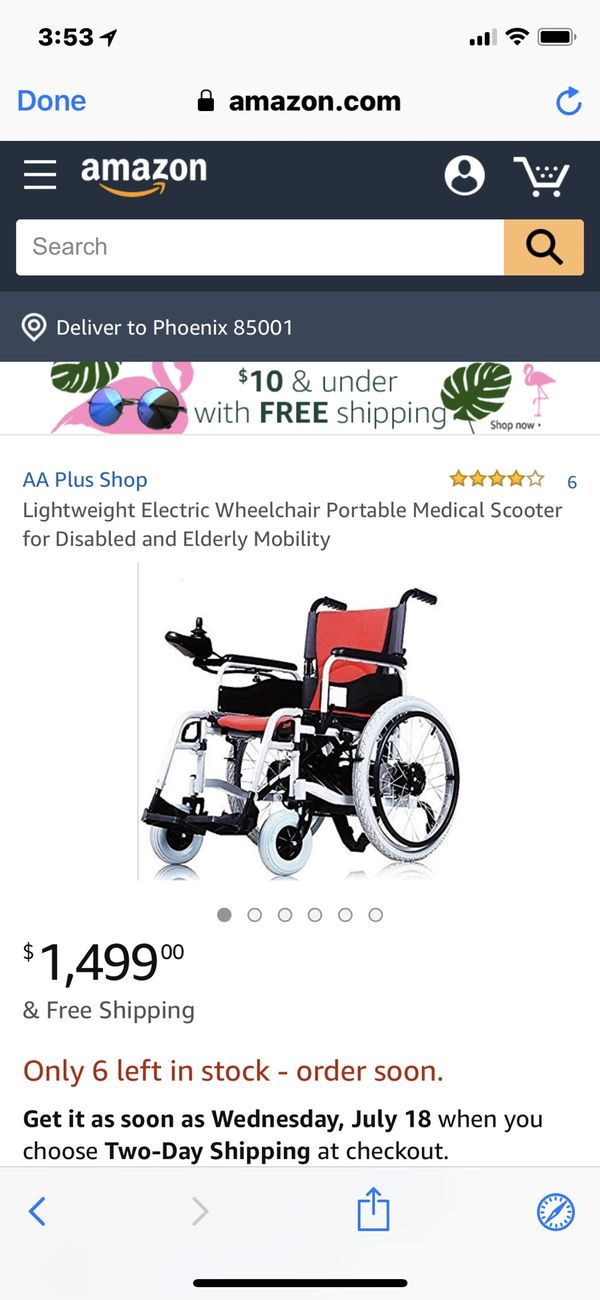 New Electric Wheelchair For In Phoenix Az Offerup New Electric Wheelchair