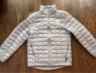 The North Face Youth Size Small 7/8 Grey Jacket