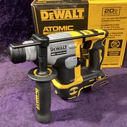 🧰🛠DEWALT ATOMIC 20V MAX Brushless Ultra-Compact 5/8”SDS Plus Hammer Drill BRAND NEW CONDITION!(Tool Only)-$140!🧰🛠