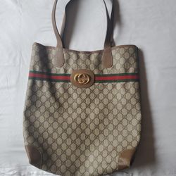 Vintage Gucci Tote Bag