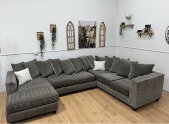 Gray Sectional Couch Free Delivery