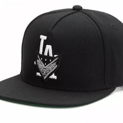 "LA CRIMES " Flat Brim Snapback Hat 