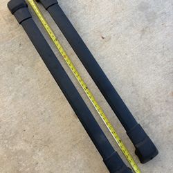 Subaru Forester - Cross Bars - Black - For Roof Rails/Rack - Fits 2003 2004 2005 2006 2007 2008