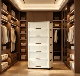 61-inch large sized 6-tier storage cabinet
