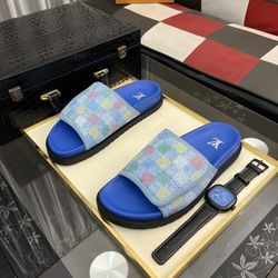 L.V sandals Size 4-11