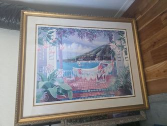 Sheri Hatchett Bohlmann 'Champagne Wishes' Framed Limited Edition Lithograph