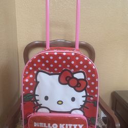 Hello Kitty Carry On Luggage For Girls