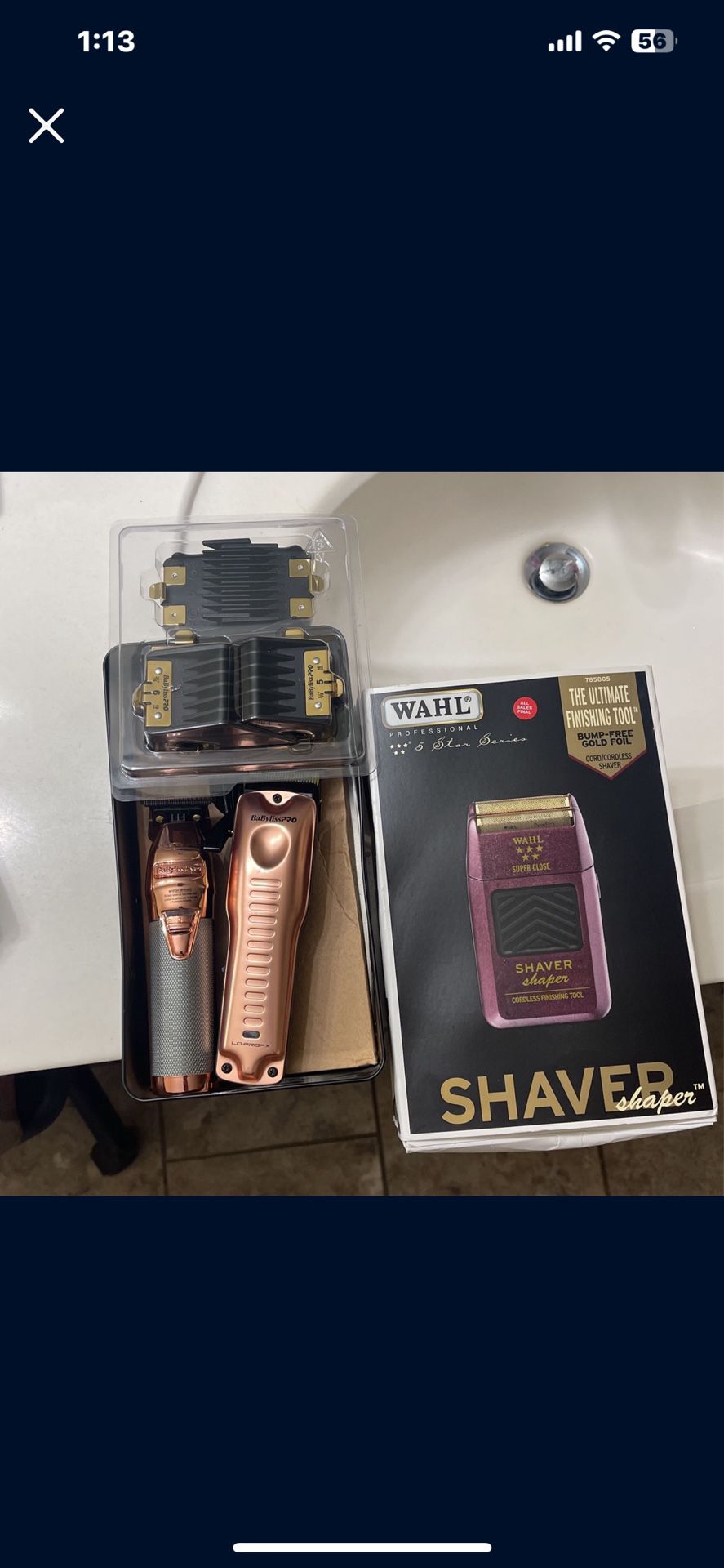 Babyliss Clipper And Trimmer With Wahl Shaver $315