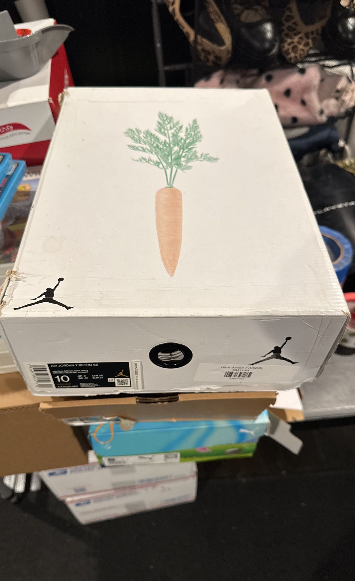 Jordan 7 Retro Hare 2.0 Size 10M