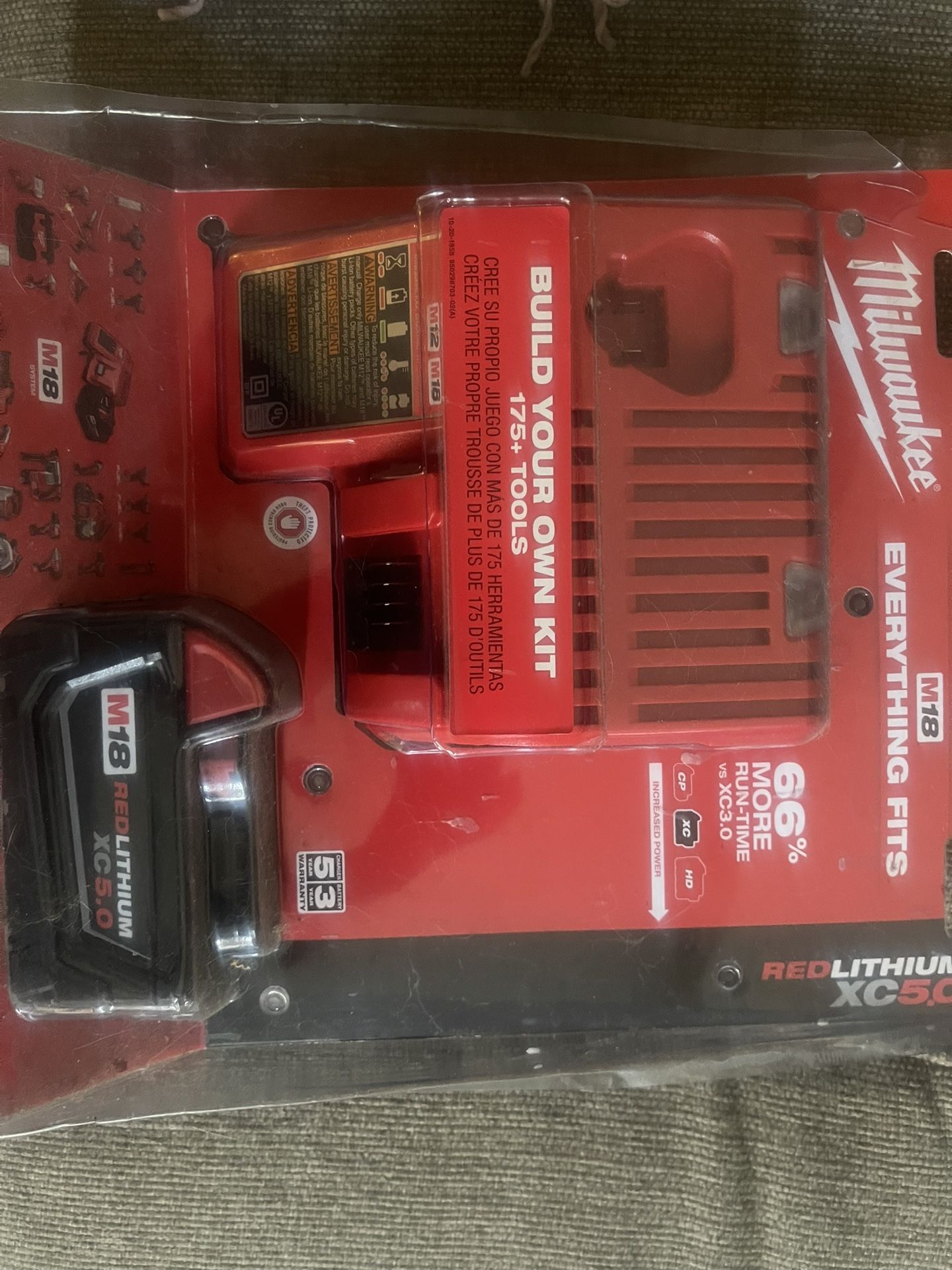 milwaukee drill battery with charger