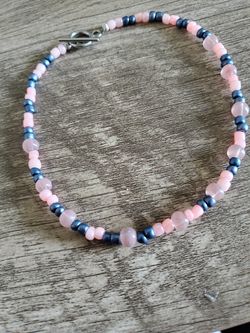 beautiful beaded ankle bracelet