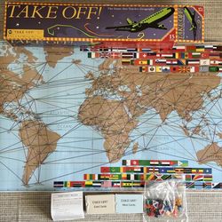 Take Off Geography Board Game 2002