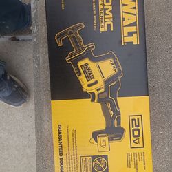 DeWalt Atomic Compact Series 20v brushless reciprocating saw BRAND NEW