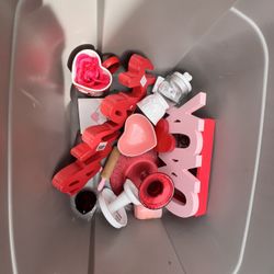 Various Valentines Decorations 