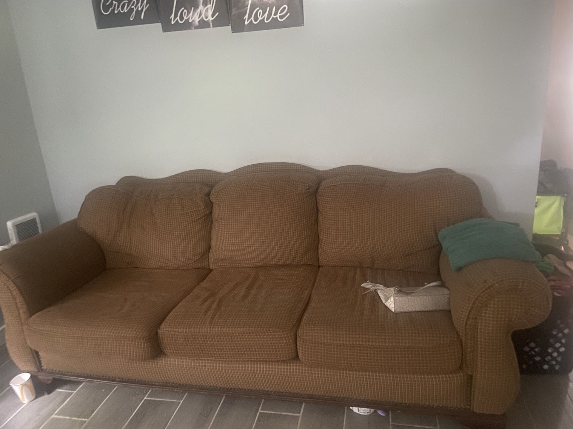 Love Seat And Couch For Sale Or Trade