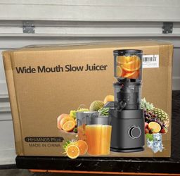 NEW! Wide Mouth Juicer