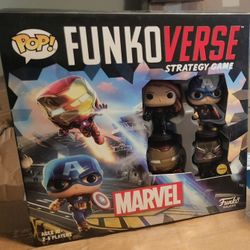 Funkoverse Marvel Strategy Game Chase Variation Funko Pop!