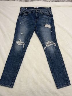 PacSun Men’s Distressed LightWash Stacked Skinny Jeans, Size 32x30