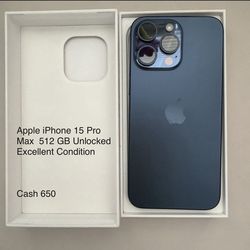 Apple 15  Pro Max 512 GB