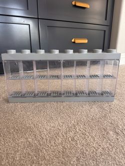 Lego mini figure 16 compartment display case by Room Copenhagen