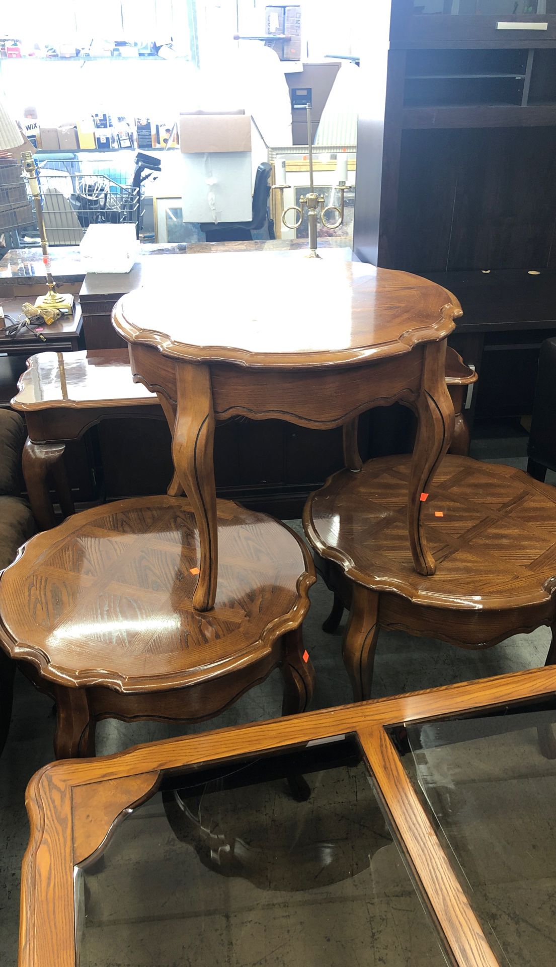 Three nightstands