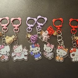 Hello Kitty Keychains
