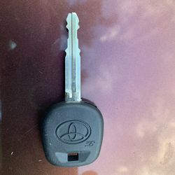 New Toyota truck or car key