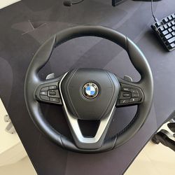 BMW G30 OEM Sport Line Steering Wheel – Paddle Shifters
