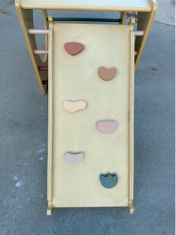 CassaroHome Montessori Waldorfuu Rock Climbing/Stairs/Slide
