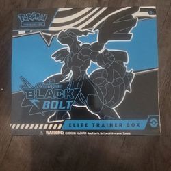 Pokemon Black Bolt Elite Trainer Box ETB