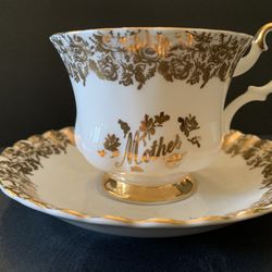 “Mother” Royal Albert Bone China Tea Cup Set
