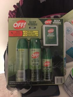 Off combo pack bug spray