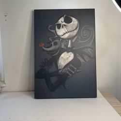 Jack Skellington Canvas Print The Nightmare Before Christmas 
