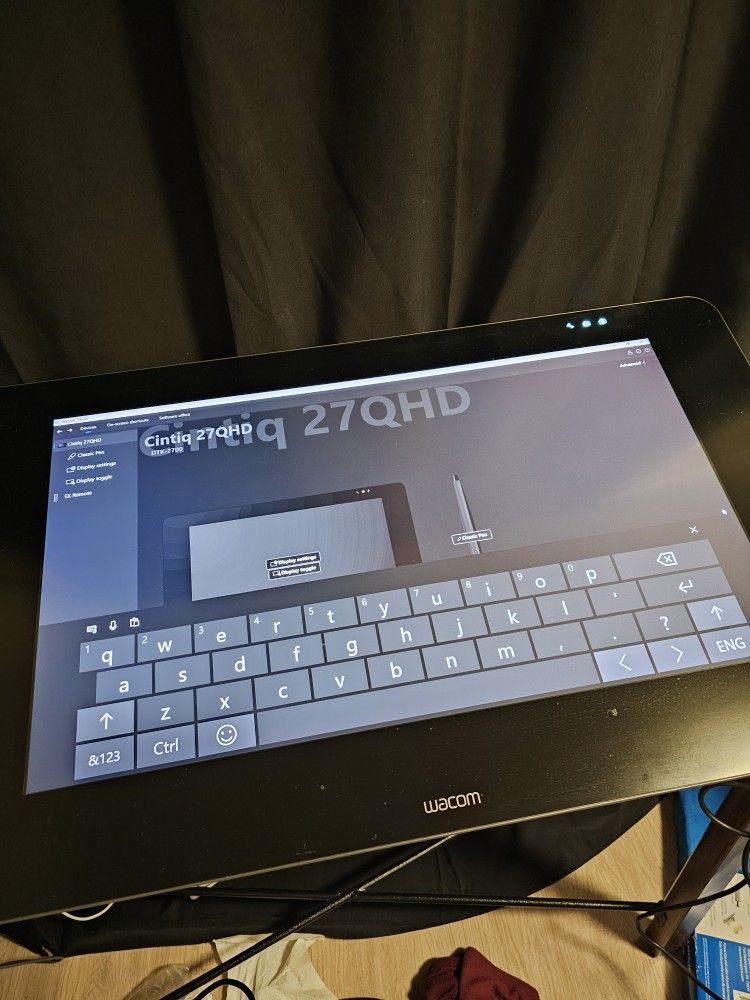 Wacom Cintiq 27QHD DTK 2700 27 Tablet Touch Display