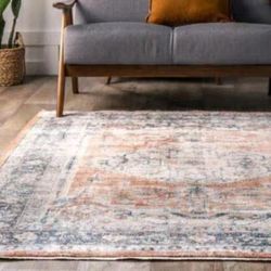 🍇🍇PR50#21 $70 5'3"x 7'3" nuLOOM Zara
Vintage Medallion Area Rug🍇🍇