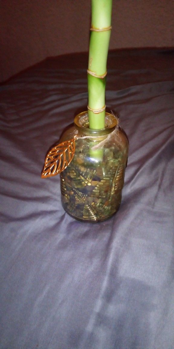 Handmade Bamboo Plant