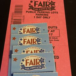 LA County Fair Tickets W/ Free Parking 