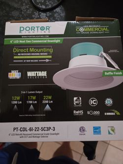 Recessed lighting 6-in