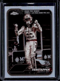 2024 Topps Chrome F1 Formula 1 Max Verstappen Sepia Refractor #145