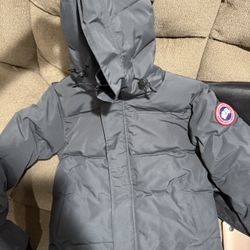 Gray Canada Goose Jacket